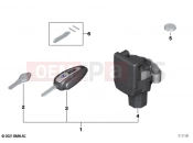 BMW Motorrad BMW 2020 R models R 18 Transcont. (0L41, 0L43) Single key locking system Keyless Ride | Single key locking system Keyless Ride