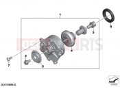 BMW Motorrad BMW 2020 R models R 18 Transcont. (0L41, 0L43) Crankcase ventilation | Crankcase ventilation