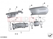 BMW Motorrad BMW 2020 R models R 18 Transcont. (0L41, 0L43) Intake manifold system | Intake manifold system
