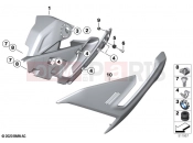 Side trim panel | Side trim panel - BMW Motorrad S 1000 R (0E51, 0E53) 2023