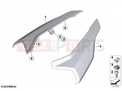 Rear side panel | Rear side panel - BMW Motorrad S 1000 R (0E51, 0E53) 2023