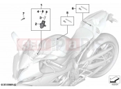BMW Motorrad BMW 2021 S models S 1000 R (0E51, 0E53) Single key locking system EWS 4 | Single key locking system EWS 4