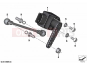 BMW Motorrad BMW 2021 S models S 1000 R (0E51, 0E53) Level sensor, rear | Level sensor, rear