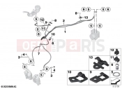 BMW Motorrad BMW 2021 S models S 1000 R (0E51, 0E53) Brake lines, front | Brake lines, front