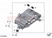 BMW Motorrad BMW 2021 S models S 1000 R (0E51, 0E53) Bracket, control unit 2 | Bracket, control unit 2