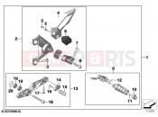 BMW Motorrad BMW 2021 S models S 1000 R (0E51, 0E53) Footrest system, left | Footrest system, left