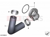 BMW Motorrad BMW 2021 S models S 1000 R (0E51, 0E53) Crankcase ventilation | Crankcase ventilation