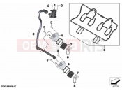 BMW Motorrad BMW 2021 S models S 1000 R (0E51, 0E53) Secondary air system | Secondary air system