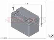 BMW Motorrad BMW 2021 S models S 1000 R (0E51, 0E53) AGM battery | AGM battery