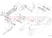 DUCATI 2024 STREETFIGHTER V2 REAR SHOCK ABSORBER