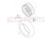 Triumph 2014 TROPHY 1215 SE Rear Wheel