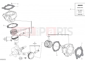 DUCATI 2024 Multistrada V2 S Cylinders & pistons