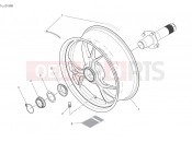 DUCATI Panigale V4 R Rear wheel