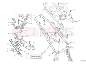 DUCATI Multistrada V4 S Full Rear Frame Comp.
