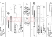 DUCATI 2024 Multistrada V4 Front fork