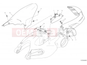 DUCATI 2019 Multistrada 1260 S Touring REAR MUDGUARD