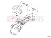 DUCATI 2019 Multistrada 1260 S Touring TAILLIGHT