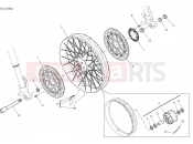 DUCATI 2024 Multistrada V4 Rally Front wheel