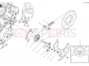 DUCATI 2024 Multistrada V4 Rally Front sprocket & chain