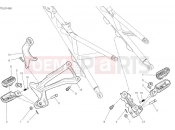 DUCATI 2024 Multistrada V4 Rally Rear footrests