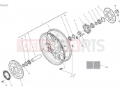 DUCATI 2024 Multistrada V4 S Rear wheel