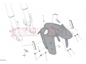 DUCATI Multistrada V4 S Front Mudguard