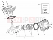DUCATI Monster 900 Cromo CYLINDER - PISTON » ENGINE CASE