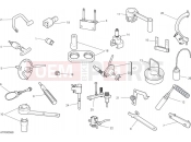 DUCATI 2024 DesertX Rally Workshop service tools (engine)