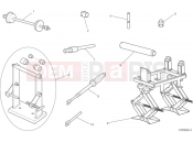 DUCATI 2024 DesertX Rally Workshop service tools (frame)