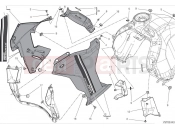 DUCATI 2024 DesertX Rally Side fairing