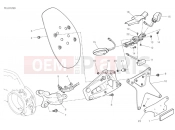 DUCATI 2019 Diavel 1260 S PLATE HOLDER