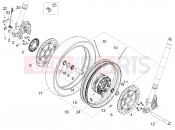 MOTOGUZZI V85 TT 850 (EU, GSO) Front wheel