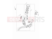 TRIUMPH Tiger 1200 Rally Pro Front brake master cylinder