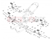 MOTOGUZZI V7 Stone Corsa 850 (EU) Foot rests