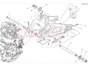 DUCATI 2024 Monster Rear swingarm