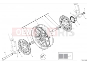 DUCATI 2024 Monster Front wheel
