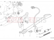 DUCATI 2024 Monster Side stand