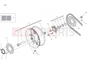 DUCATI 2024 Monster Plus Rear wheel