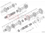 DUCATI 2024 Monster SP Transmission