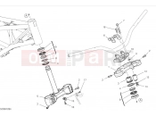 DUCATI 2024 Scrambler Full Throttle Steering assembly