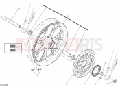 DUCATI 2024 Scrambler Full Throttle Front wheel