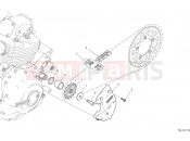 DUCATI 2024 Scrambler Full Throttle Front sprocket & chain