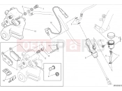 DUCATI 2024 Scrambler Nightshift Rear brake system