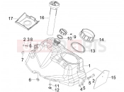 PIAGGIO Beverly 400 ie Tourer Fuel tank