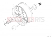 DUCATI Multistrada 1260 S Touring REAR WHEEL