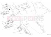 DUCATI Multistrada 1260 S Touring FOOTRESTS, RIGHT