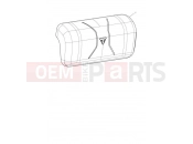 TRIUMPH Tiger 1200 GT Top Box Back Rest Kit