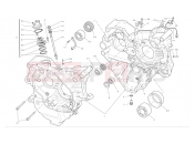 DUCATI 2012 Diavel AMG Crankcase halves