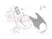 DUCATI 2012 Diavel AMG Headlight