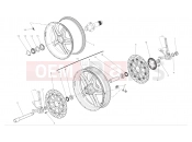 DUCATI 2012 Diavel AMG Front and rear wheels